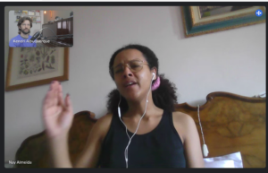 Aula de canto particular online com kendri Albuquerque